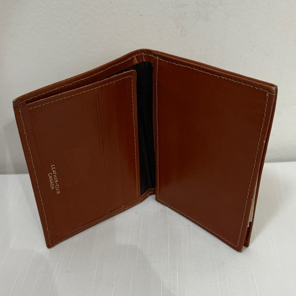 Elegant Brown Leather Wallet